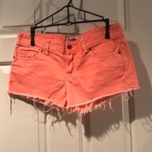 PINK cut off shorts